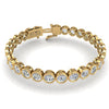 Gold Bracelet with Diamond Gemstone by AUWL Assembly