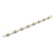 Stardust Designer Bracelet - Yellow Sapphire Princess