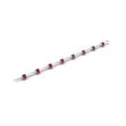 Stardust Designer Bracelet - Ruby Emerald