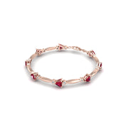 Stardust Designer Bracelet - Ruby Trillion