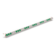 Stellar Tennis Bracelet - Emerald Princess
