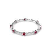 Stardust Designer Bracelet - Ruby Trillion