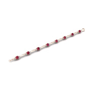 Stardust Designer Bracelet - Ruby Round