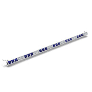 Stellar Tennis Bracelet - Blue Sapphire Princess