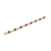 Stardust Designer Bracelet - Ruby Oval