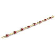 Stardust Designer Bracelet - Ruby Trillion