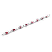 Stardust Designer Bracelet - Ruby Trillion