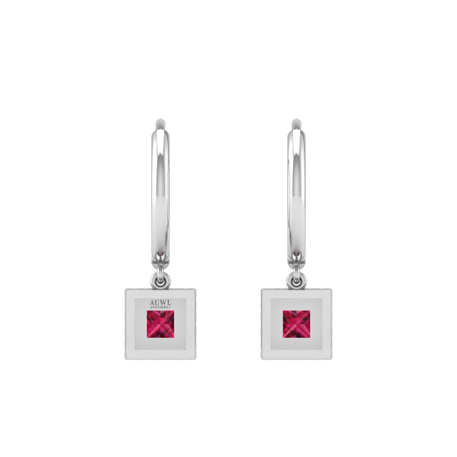 Mystic Hoop Earrings - Halo - Ruby Princess