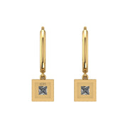 Mystic Hoop Earrings - Halo - Diamond Princess