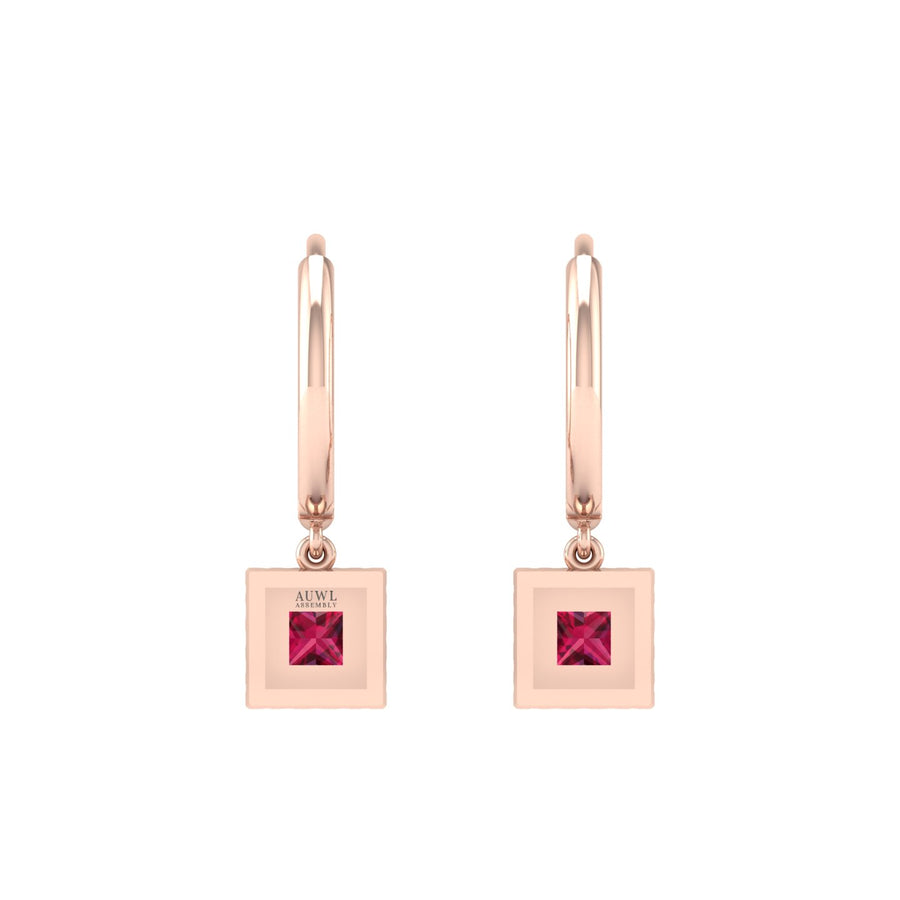 Mystic Hoop Earrings - Halo - Ruby Princess