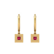 Mystic Hoop Earrings - Halo - Ruby Princess