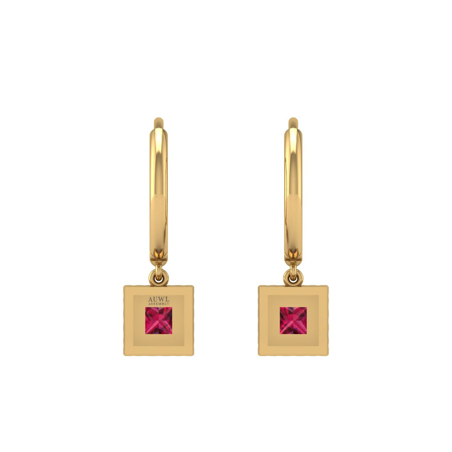 Mystic Hoop Earrings - Halo - Ruby Princess