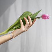 Stardust Designer Bracelet - Blue Sapphire Princess