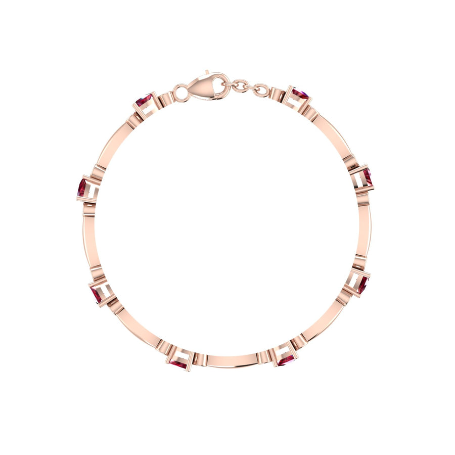Stardust Designer Bracelet - Ruby Trillion