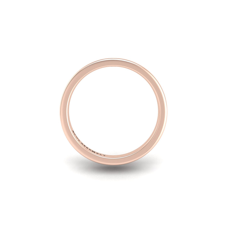 Forever One Single-Stone Band - Yellow Sapphire Round