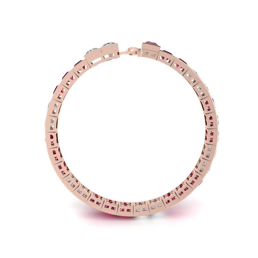 Stellar Tennis Bracelet - Ruby Princess
