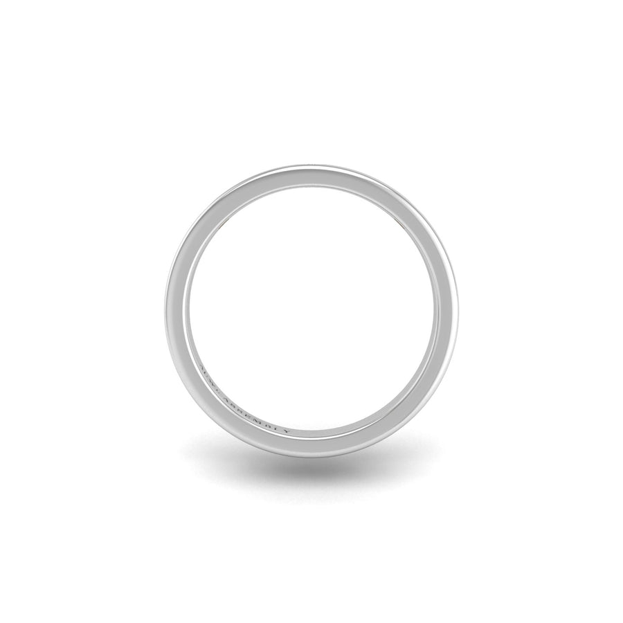 Past, Present, and Forever Three-Stone Band - Yellow Sapphire Round