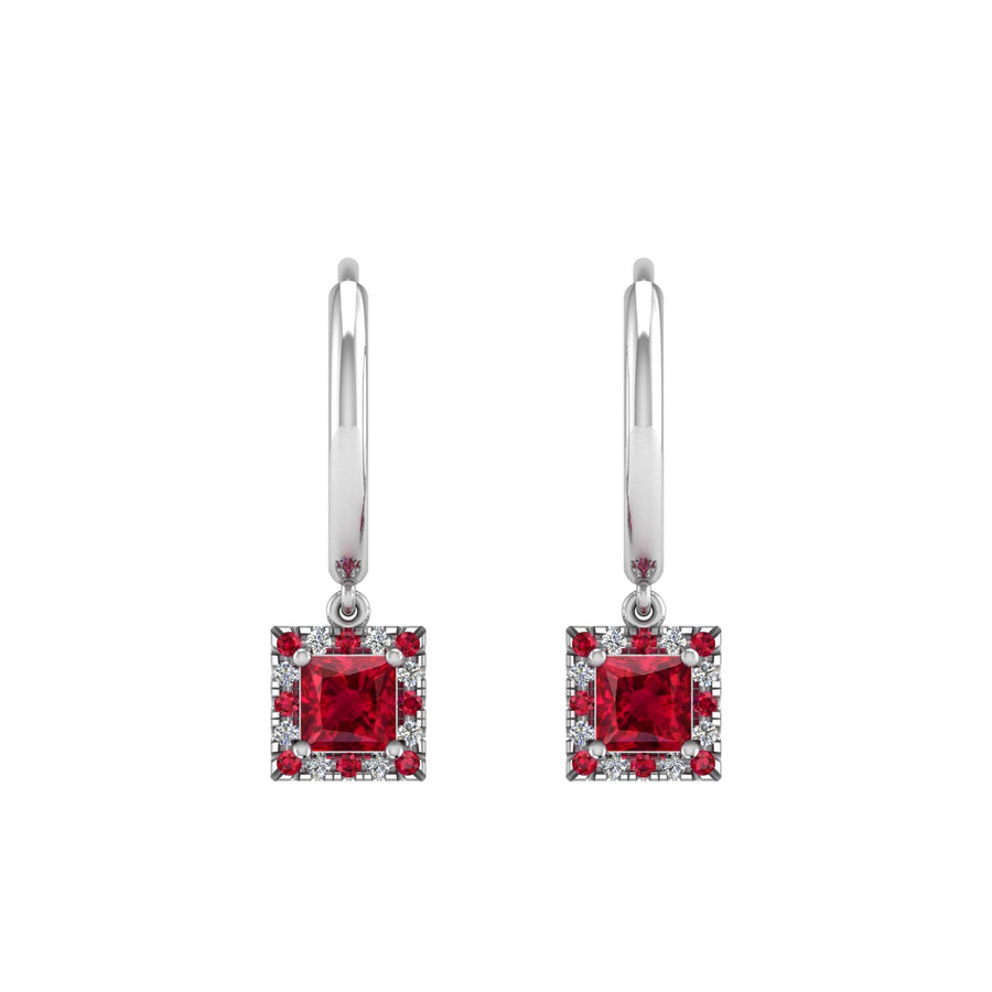 Mystic Hoop Earrings - Halo - Ruby Princess
