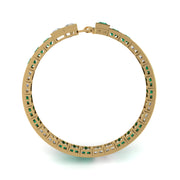 Stellar Tennis Bracelet - Emerald Princess