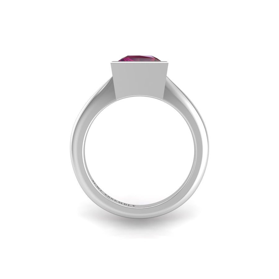 Celestial Solitaire Ring - Ruby Princess
