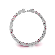 Stellar Tennis Bracelet - Ruby Princess