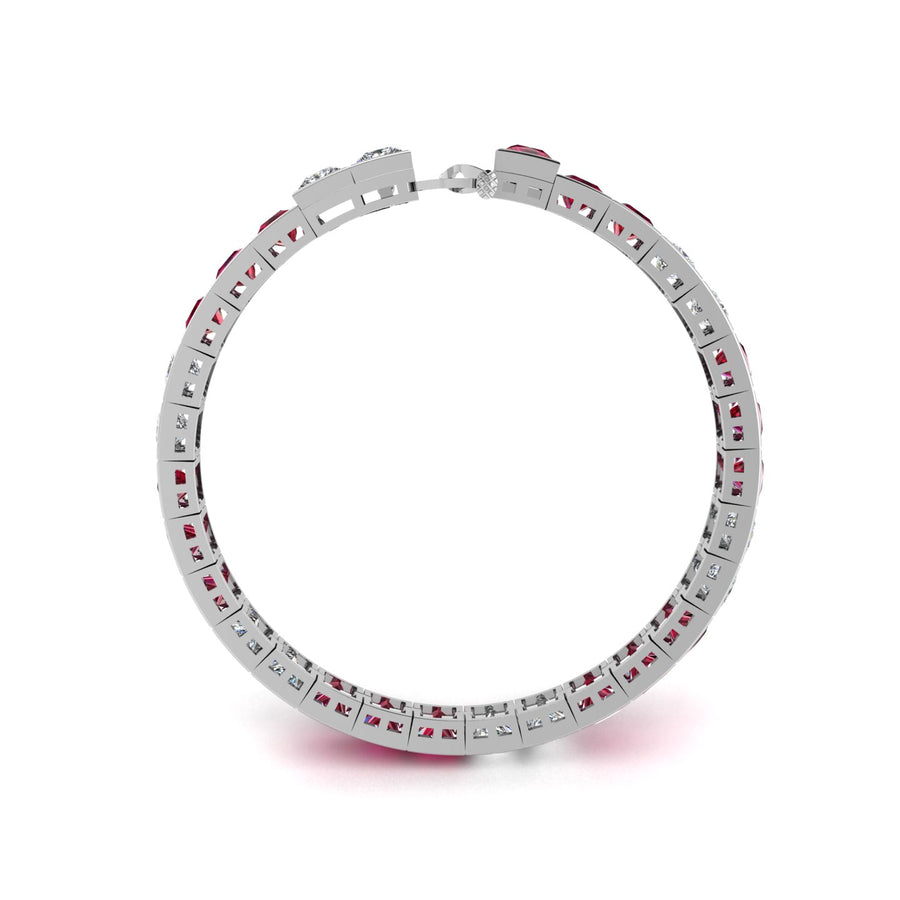 Stellar Tennis Bracelet - Ruby Princess
