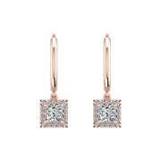 Mystic Hoop Earrings - Halo - Diamond Princess