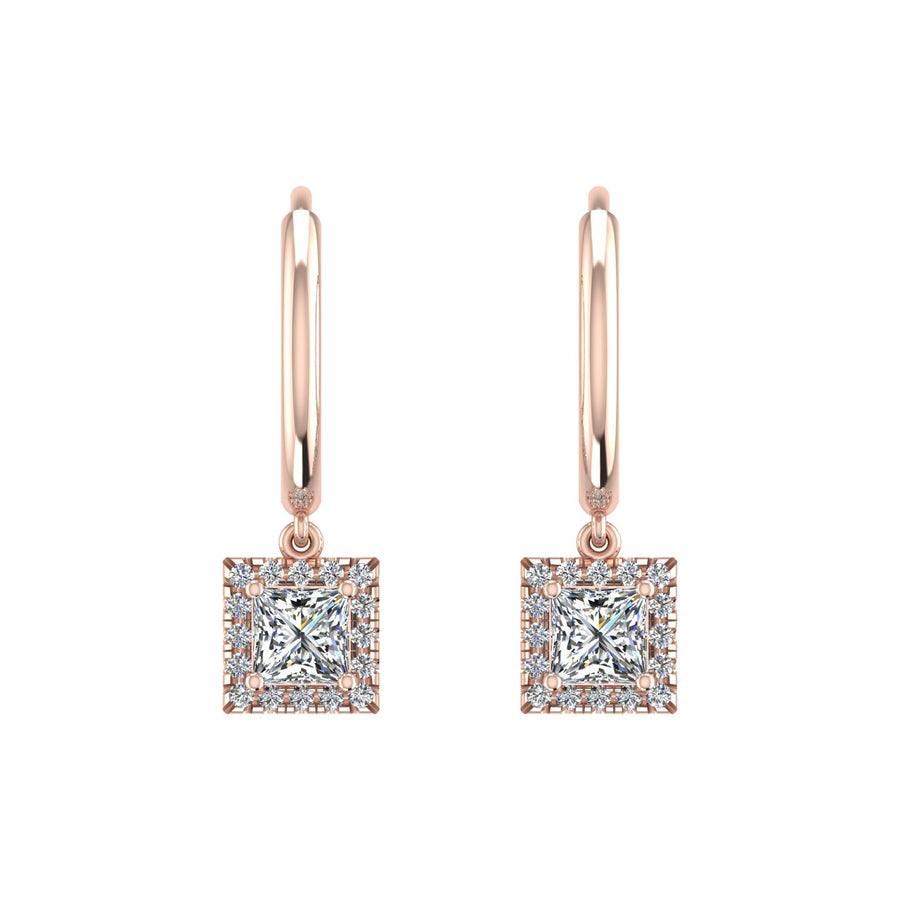 Mystic Hoop Earrings - Halo - Diamond Princess