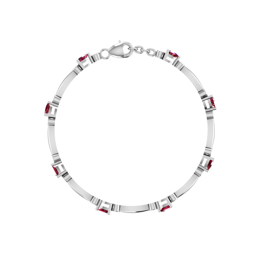 Stardust Designer Bracelet - Ruby Trillion