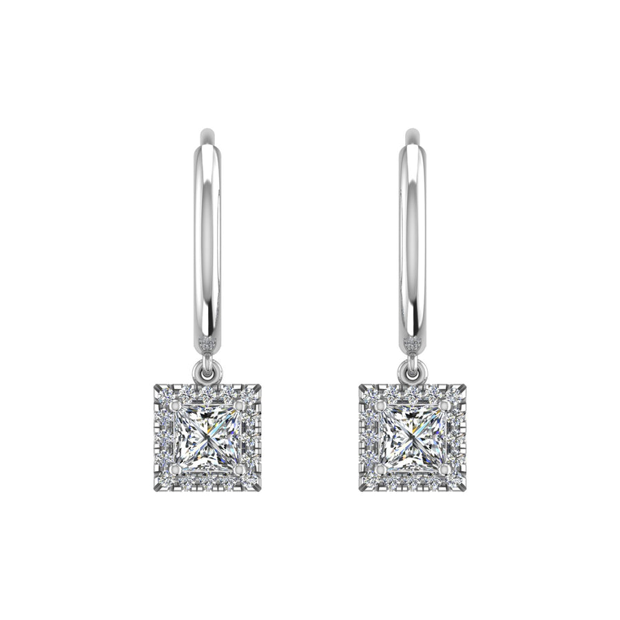 Mystic Hoop Earrings - Halo - Diamond Princess