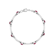 Stardust Designer Bracelet - Ruby Round