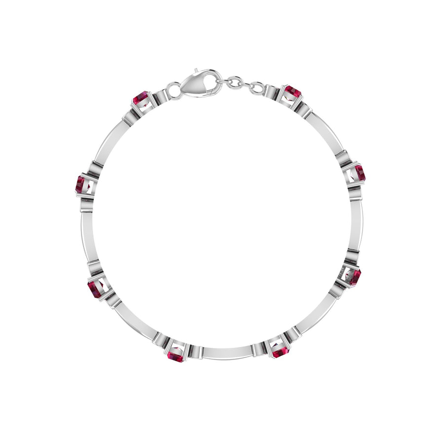 Stardust Designer Bracelet - Ruby Round
