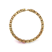 Stellar Tennis Bracelet - Ruby Pear