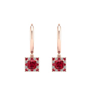 Mystic Hoop Earrings - Halo - Ruby Princess