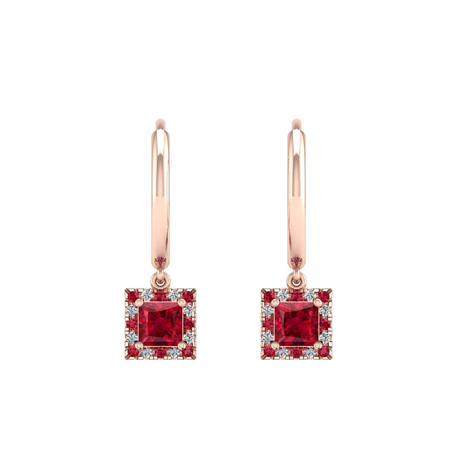 Mystic Hoop Earrings - Halo - Ruby Princess