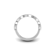 Leaf of Promise Laurel Band - Yellow Sapphire Round