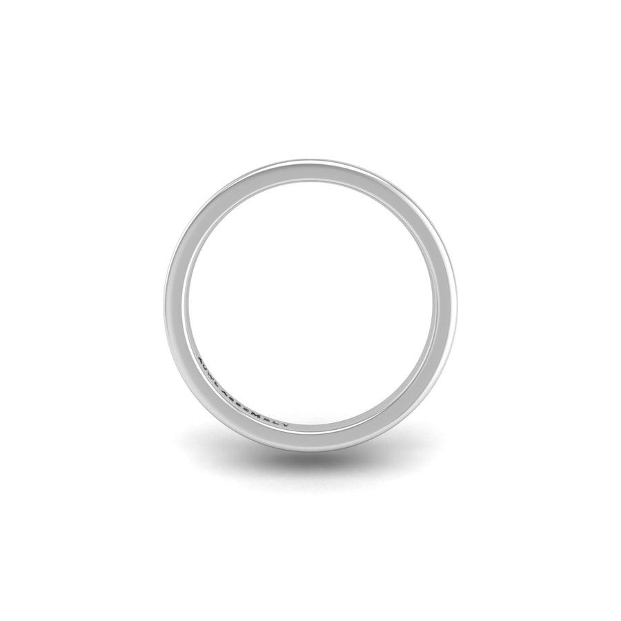 Forever One Single-Stone Band - Yellow Sapphire Round