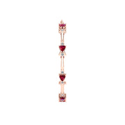 Stardust Designer Bracelet - Ruby Trillion