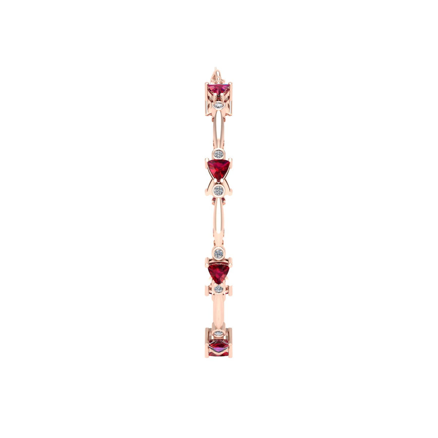 Stardust Designer Bracelet - Ruby Trillion