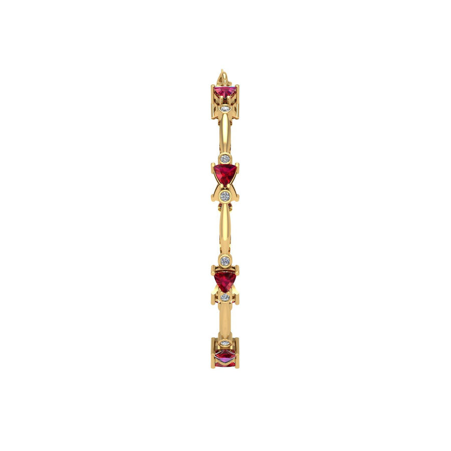 Stardust Designer Bracelet - Ruby Trillion