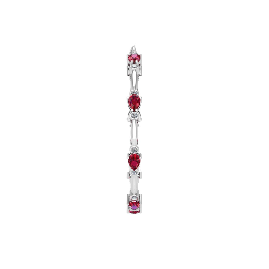 Stardust Designer Bracelet - Ruby Pear
