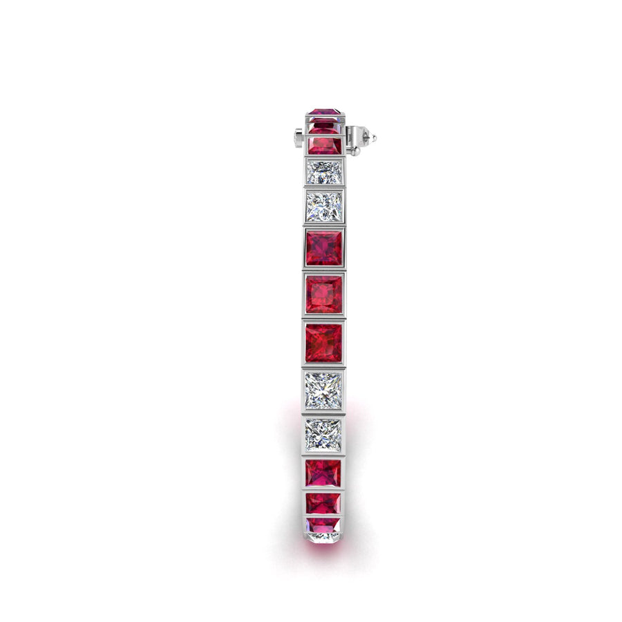 Stellar Tennis Bracelet - Ruby Princess