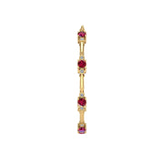 Stardust Designer Bracelet - Ruby Round