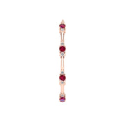 Stardust Designer Bracelet - Ruby Round