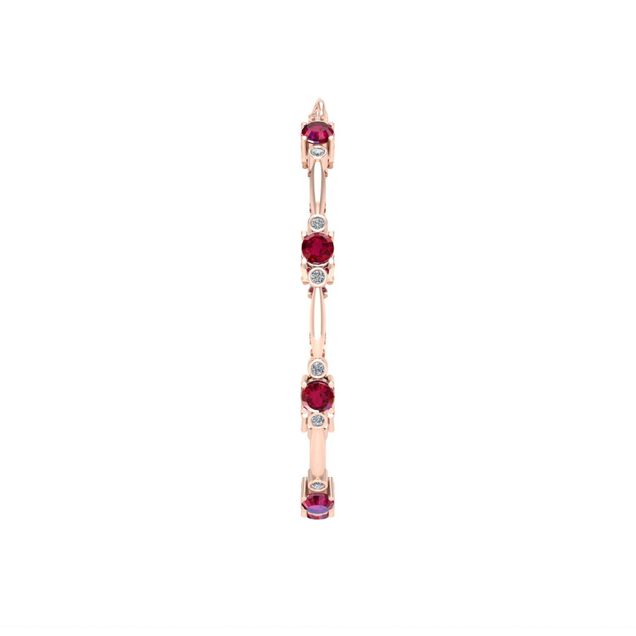 Stardust Designer Bracelet - Ruby Round