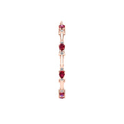 Stardust Designer Bracelet - Ruby Pear