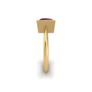 Celestial Solitaire Ring - Ruby Princess