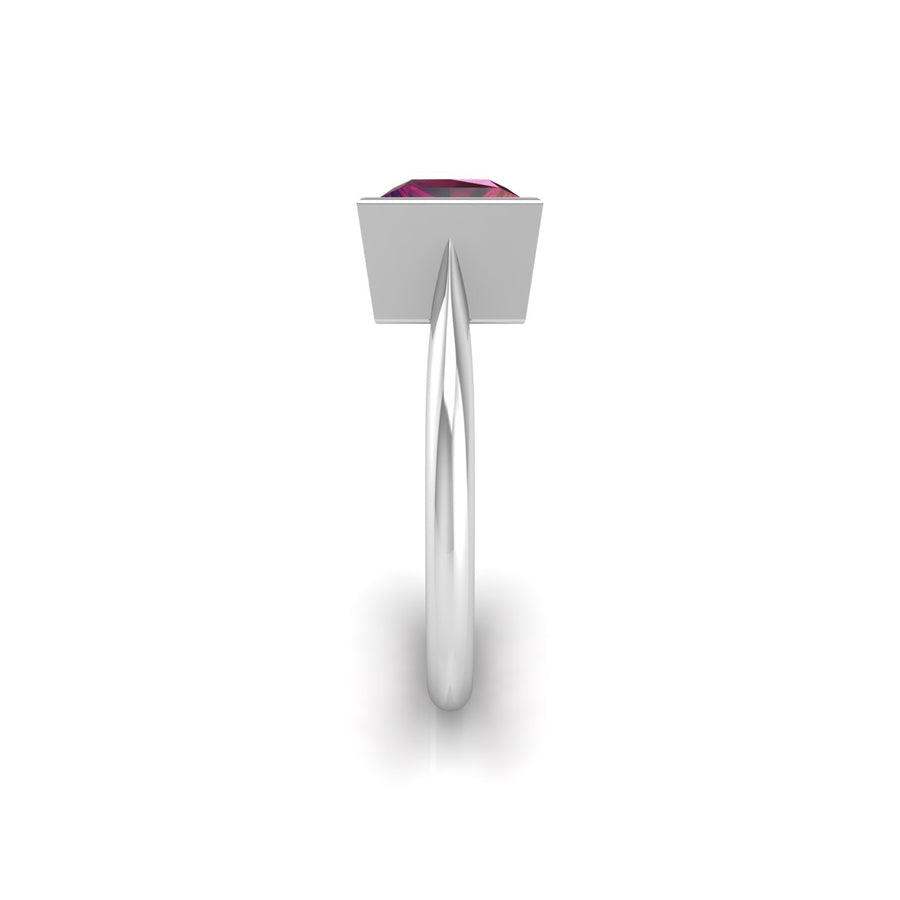 Celestial Solitaire Ring - Ruby Princess