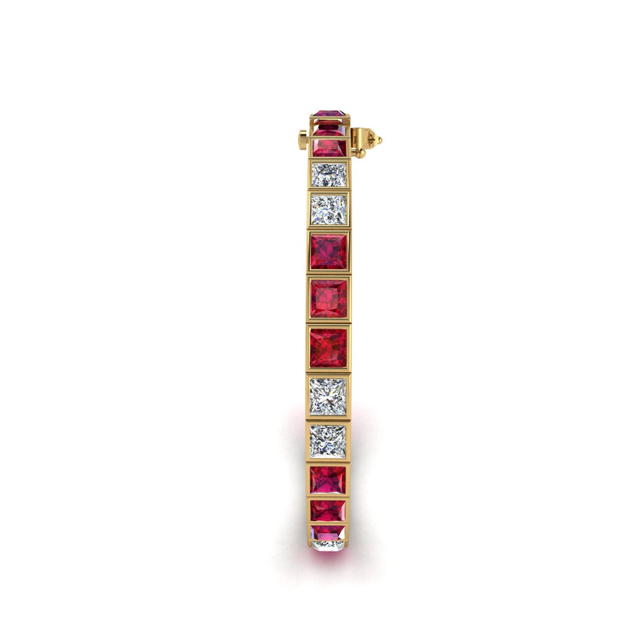 Stellar Tennis Bracelet - Ruby Princess