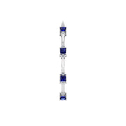 Stardust Designer Bracelet - Blue Sapphire Princess